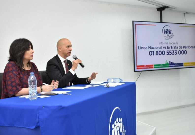 LLAMA CONSEJO CIUDADANO A DENUNCIAR TRATA EN SU LÍNEA NACIONAL